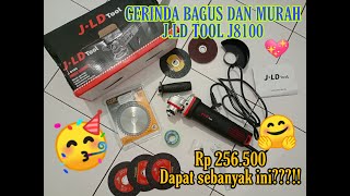 Review Mesin Gerinda JLD Tools J8100 Lengkap [upl. by Nylarej218]