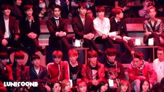 HD 161202 GOT7 amp NCT Reaction to EXO Monster Stage in MAMA HK [upl. by Eraste]