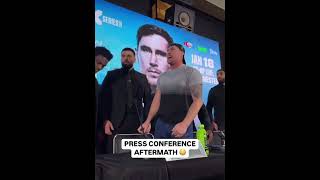 Tommy Fury vs Darren Till press conference aftermath [upl. by Skill226]