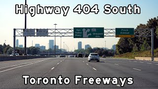 Ontario Highway 404 South  New HOV Lane  September 2024 [upl. by Alcock]