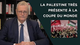 La Palestine très présente à la Coupe du Monde [upl. by Larok]