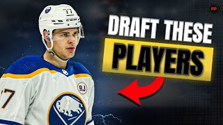 5 Players You SHOULD Be Drafting In Fantasy Hockey [upl. by Sean]