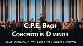 CPE Bach Flute Concerto in D Minor Wq 22 H 425 [upl. by Aik]