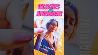 LECCIONES APRENDIDAS tarotintuitivo tarotinteractivo tarotevolutivo unaguiaparatuluz [upl. by Leiuqeze]