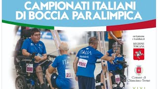 Boccia Paralimpica  Camp Italiani Chianciano Terme 2024 [upl. by Gensler459]