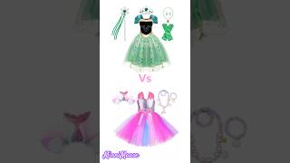 Lisa or Lena new dress Choose your dress 👗viralshort dress disney princess shorts tiktok [upl. by Prince]