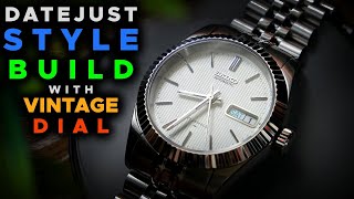 Datejust Style Build Vintage 7009 831LR Dial Namoki Collaboration [upl. by Earla366]