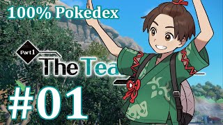 Pokemon Violet The Teal Mask 100 Pokedex Walkthrough  Part 01 The School Trip [upl. by Ttennej]