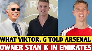 🔴Viktor Gyökeres Expresses Desire to Join Arsenal [upl. by Druci]