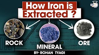 ROCKS vs MINERALS vs ORES  How Minerals are Extracted  UPSC  StudyIQ [upl. by Sotos]