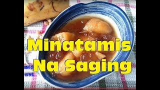 minatamis na saging [upl. by Nonnahs513]