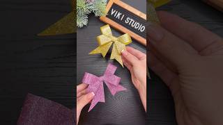 Christmas Bows 🎀 DIY Christmas Decorations 2024 [upl. by Enilkcaj]