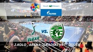 RK NEXE  HC TATRAN PREŠOV SEHA Gazprom South Stream League 2nd round [upl. by Rosco336]