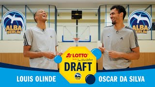 LOTTO Berlin Draft Louis Olinde amp Oscar da Silva [upl. by Linnie]