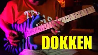 DOKKEN  George Lynch  Turn On The Action 1984  Guitar Cover [upl. by Nedak921]