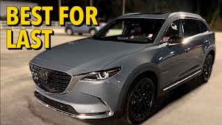 First Look  2023 Mazda CX9 Carbon Edition [upl. by Noterb]