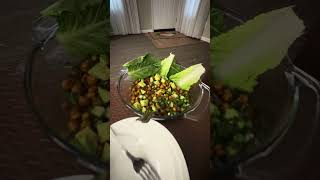 VEGAN 🌱 TABULA WGARBANZO BEANS MIX veganish veganrecipes vegan food menu recipe foodie [upl. by Anihpled]