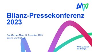 MVV  Bilanzpressekonferenz 2023 [upl. by Thaddeus170]