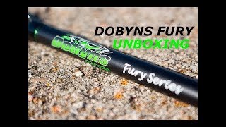 Dobyns Fury Casting Rod Unboxing First Impression [upl. by Gio212]