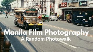 A Photowalk With My 35mm SLR  Pentax MX  Lomo 400 [upl. by Ilrahs]