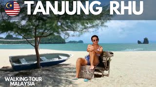 ⭐️ Tanjung Rhu Beach Walking Tour  Langkawi  Malaysia  No Talk  ▶ 10 min [upl. by Akitan223]