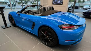 2024 Porsche 718 Boxster S  Walk Around And Interior [upl. by Lina]