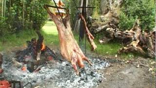 How to Grill Patagonian Lamb al Asador [upl. by Browne]