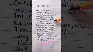 Not like us  Kendrick Lamar lyrics  kendricknotlikeusrapllyricsshortsytshorts [upl. by Dibri]