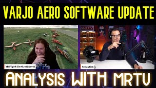 VARJO AERO FOV UPDATE ANALYSIS amp DISCUSSION  MRTV PODCAST [upl. by Rubinstein]