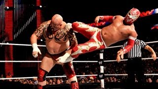 Sin Cara vs Tensai Raw August 13 2012 [upl. by Elodea161]