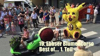 Best of 19 Ebbser Blumenkorso 2016  Teil 1 [upl. by Ayokal]