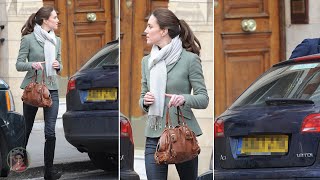 Catherine SPOTTED Discreet Visit To A Hair Salon In Sloane Square [upl. by Levinson]