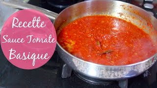 Recette Sauce Tomate Basique  Yummy Français [upl. by Lokkin607]