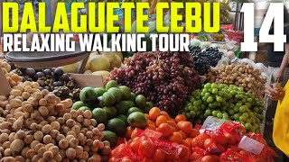 DALAGUETE CEBU  RELAXING WALKING TOUR [upl. by Ateuqram]