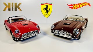 KK VS HOT WHEELS Ferrari 250 GT California [upl. by Sawyor]