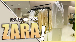 NOVEDADES ZARA PRIMAVERA 2024NUEVA COLECCIÓN [upl. by Sonstrom]