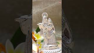 Gopashtami ki hardik shubhkamnaye radhakrishna 925silver harekrishna krishna radheradhe flute [upl. by Gnehp]