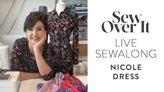 LIVE Sewalong Nicole Dress [upl. by Enneirda]