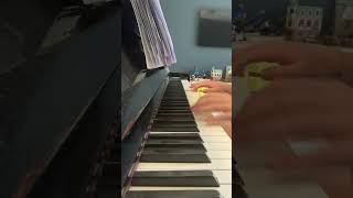 Waltzing Matilda on piano piano music youtubeshorts pianotutorial [upl. by Joni]