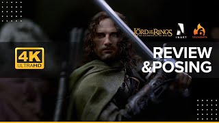 InArt Aragorn Review and Posing  4K  The Lord of the Rings [upl. by Yelrah]