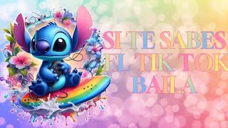 SI TE SABES EL TIK TOK BAILA 🌈  Bailatiktok [upl. by Eesdnil]