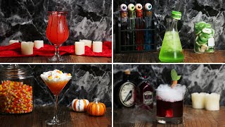 Halloween Cocktails As Made By Hannah Hart • Tasty [upl. by Nuawaj]