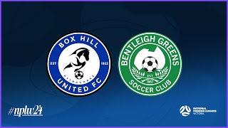 2024 NPLWVIC Round 13 Box Hill United FC v Bentleigh Greens SC [upl. by Aicrop]