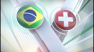 Vinheta de abertura  Brasil x Suíça  Copa do Mundo 2018 na Globo 17062018 [upl. by Kleon]