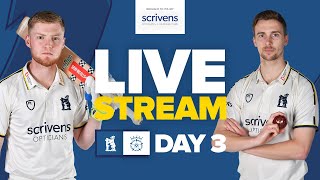 🔴 LIVE STREAM  Warwickshire v Hampshire  Day Three  County Championship [upl. by Adlog]