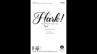 Hark The Herald Angels Sing SATB piano arr Josh Sparkman  Score amp Sound [upl. by Macleod]