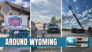 AROUND WYOMING National Night Out in Rawlins Riverton and Uinta [upl. by Oigroeg957]