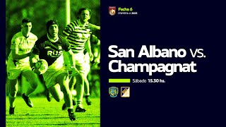 URBA  Primera A 2023  San Albano vs Champagnat  EN VIVO [upl. by Danae]