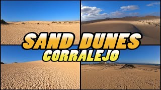 Corralejo SAND DUNES Walking Tour  Dunas de Corralejo  Fuerteventura Canary Islands 4k [upl. by Eiggem]