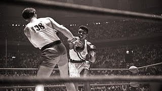 First fight of Muhammad Ali vs Zigzy Pietrzykowski in 1960 [upl. by Hattie932]